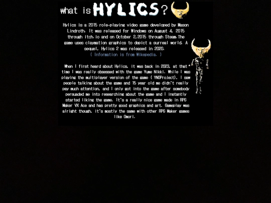 whatishylics screenshot