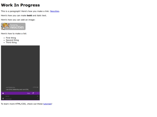 index screenshot