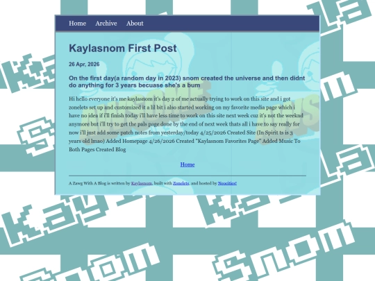posts/2026-04-26-Kaylasnom-First-Post screenshot