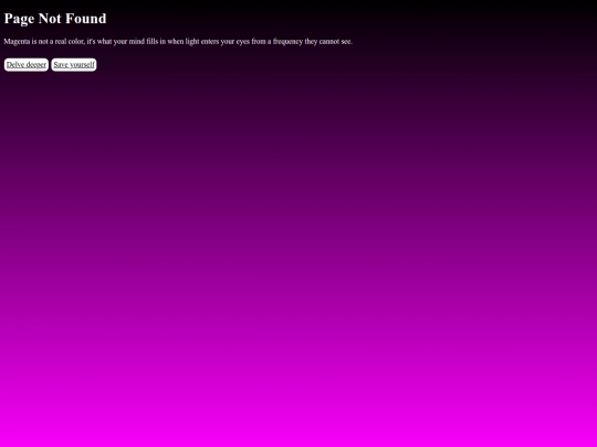 not_found screenshot