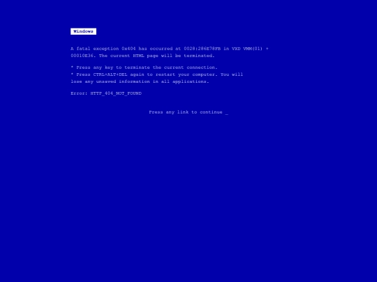 not_found screenshot