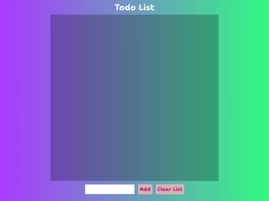 TODO screenshot