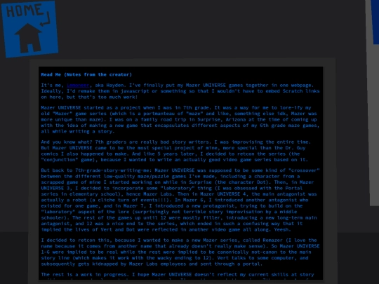 games/mazer_universe/central screenshot