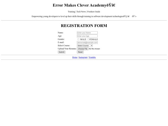 Seo_Acadamy/register screenshot