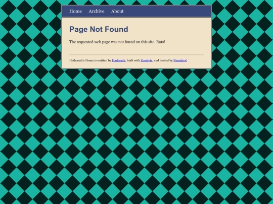 not_found screenshot