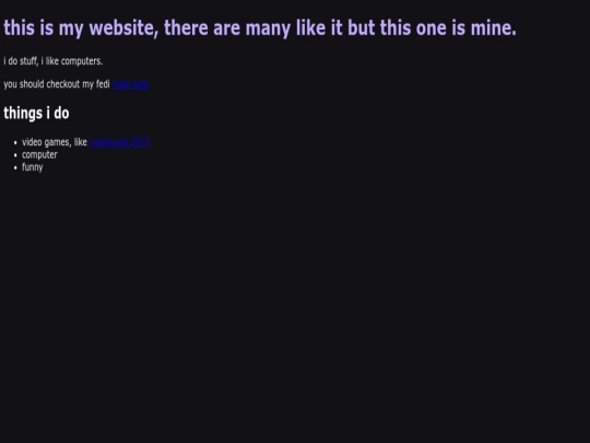 index screenshot