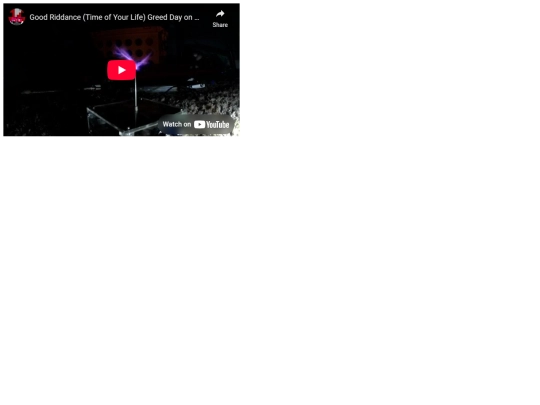 Good Riddance (Time of Your Life) Greed Day on my Tesla Coil screenshot