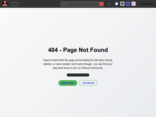 not_found screenshot