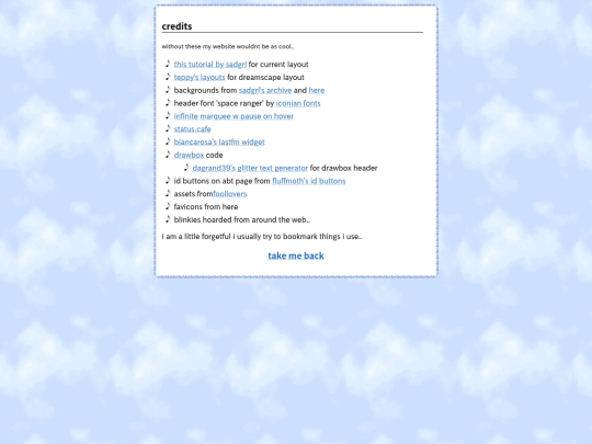credits screenshot
