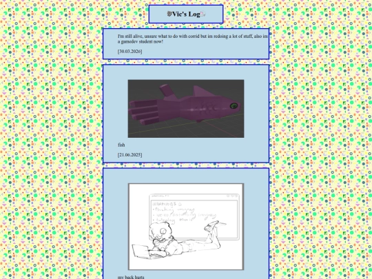 log screenshot