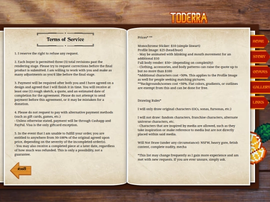 terms-of-service screenshot