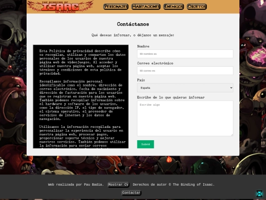 recursos/contacto screenshot
