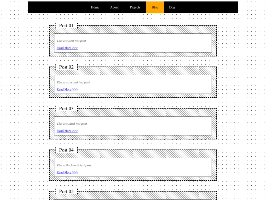 blog screenshot