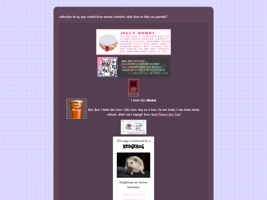quizresults screenshot