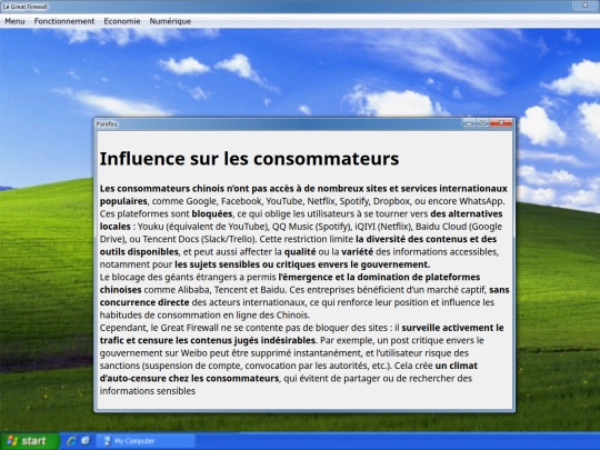Economie/influ_conso screenshot