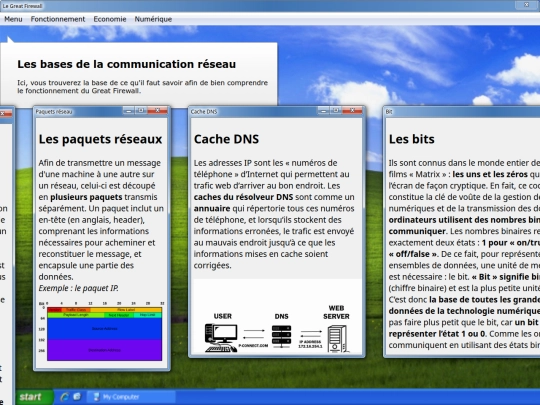 Fonctionnement/rudiments screenshot