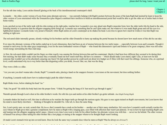 fanfics/works/please-dont-be-long screenshot