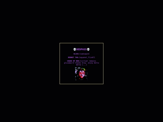 dedpass screenshot