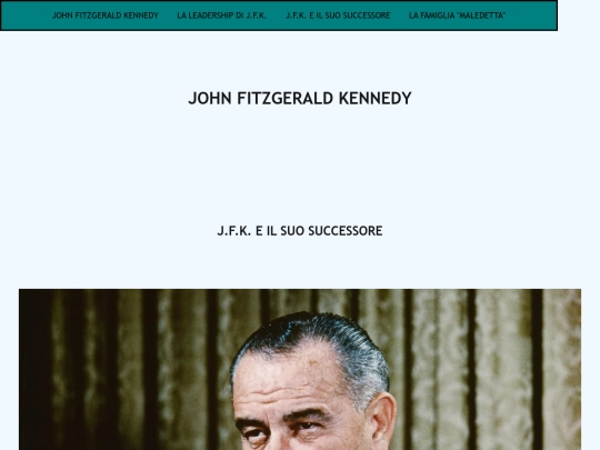 J.F.K._E_IL_SUO_SUCCESSORE screenshot