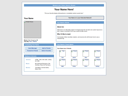 hub/myspace111 screenshot