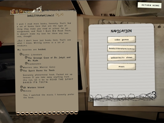 fandoms/books screenshot