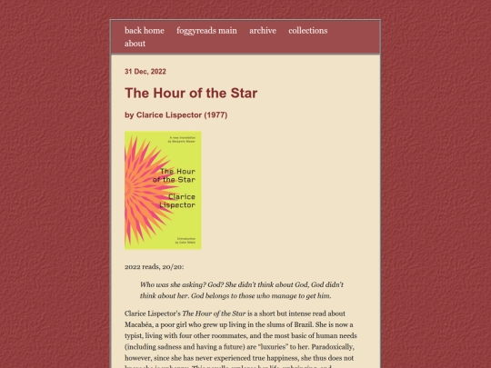 posts/2022-12-31-The-Hour-of-the-Star screenshot