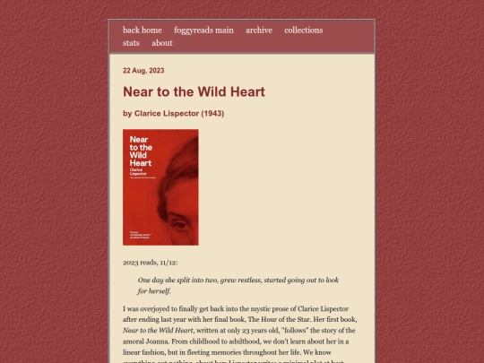 posts/2023-08-22-Near-to-the-Wild-Heart screenshot