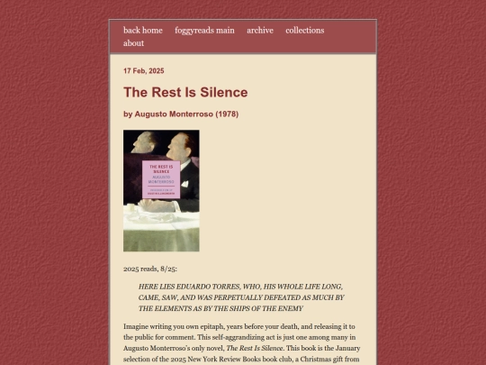 posts/2025-02-17-The-Rest-Is-Silence screenshot