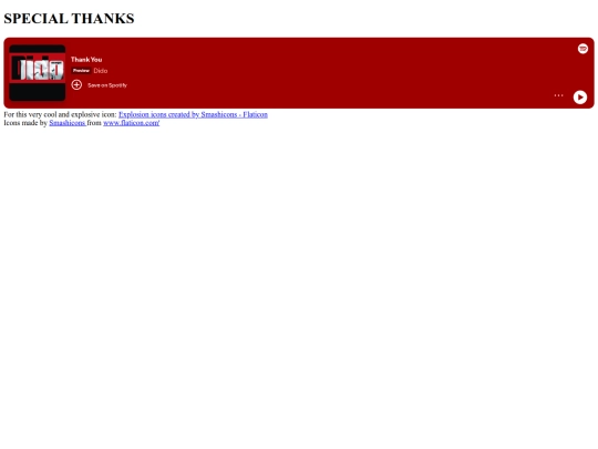 credits screenshot
