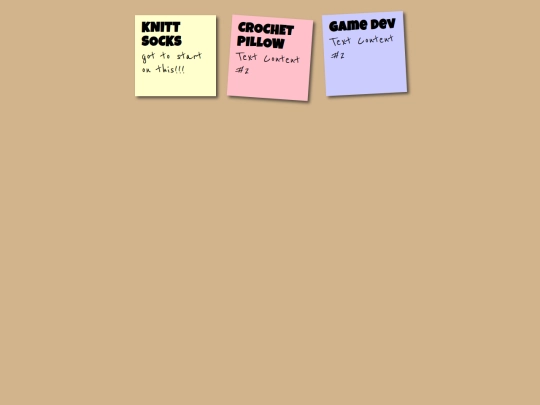 projects screenshot