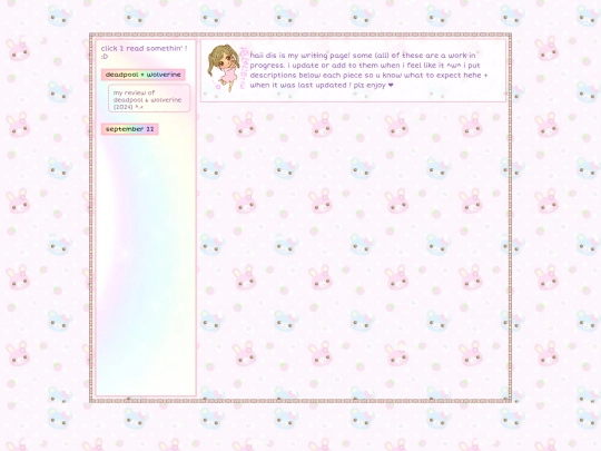 mellywrites screenshot