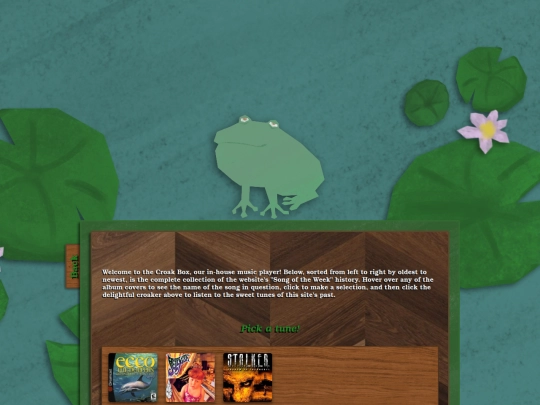 croakbox screenshot