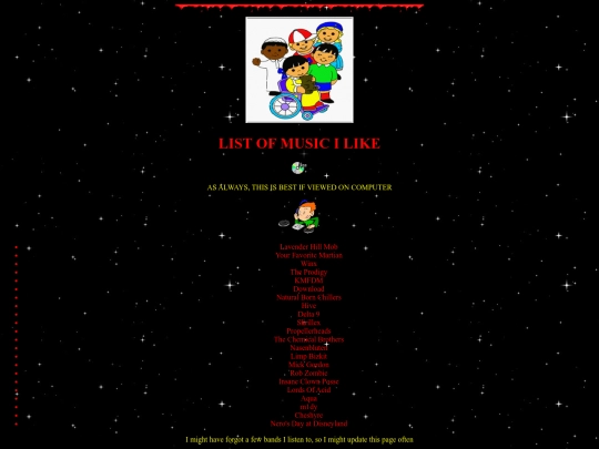 music screenshot