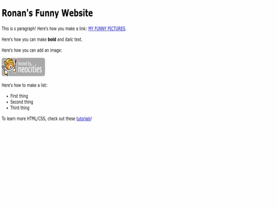 index screenshot