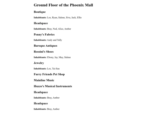 encyclopedia/mall/ground-floor screenshot
