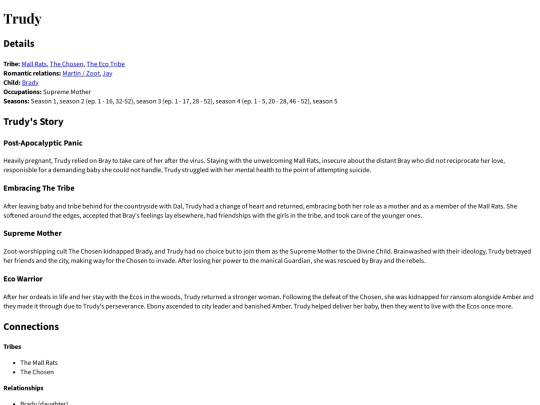 encyclopedia/people/trudy screenshot