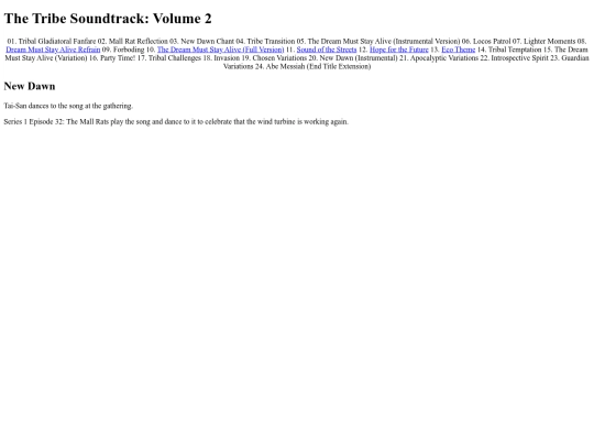 music/soundtrack2 screenshot