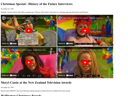 timeline/1999 screenshot