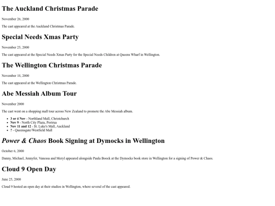 timeline/2000 screenshot