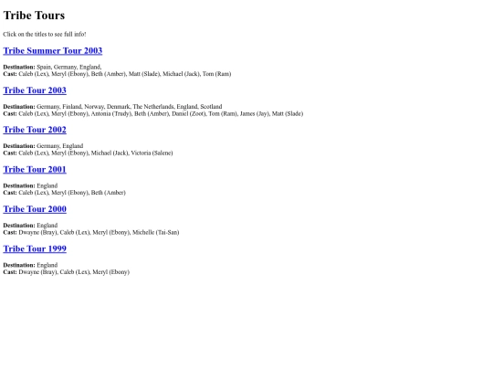 tribetours screenshot