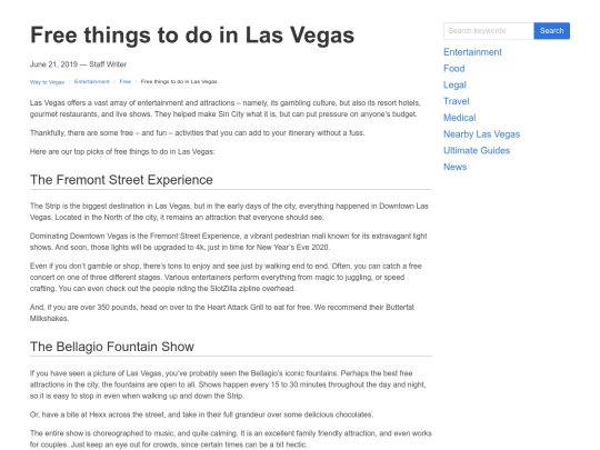 entertainment/free/free-things-to-do-in-las-vegas screenshot