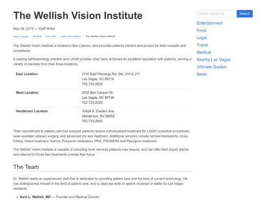 medical/eye-care/laser-eye-surgery/the-wellish-vision-institute screenshot
