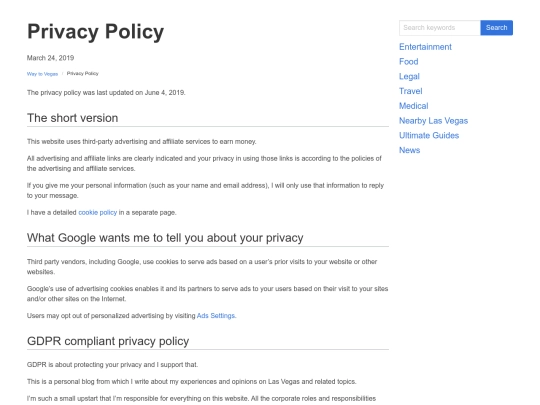 privacy-policy screenshot