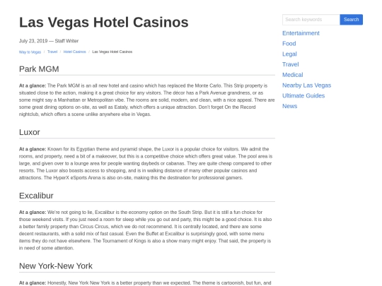 travel/hotel-casino/las-vegas-hotel-casinos screenshot