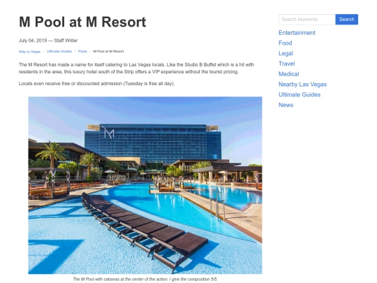 ultimate-guide/pool/m-pool-at-m-resort screenshot