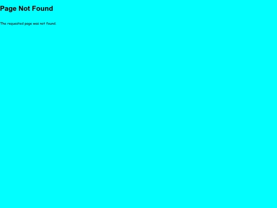 not_found screenshot