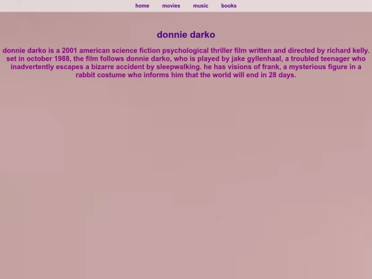 donniedarko screenshot