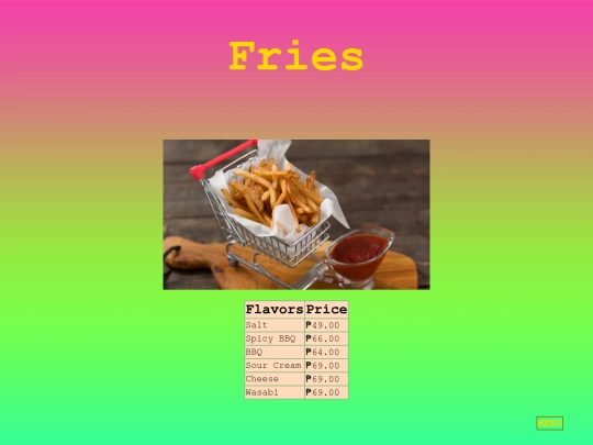 fries screenshot