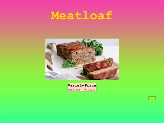 meatloaf screenshot