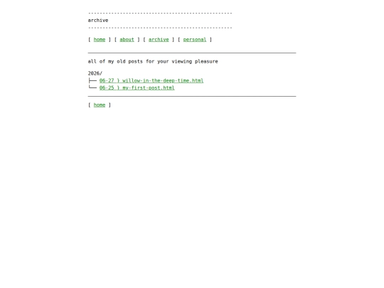 archive screenshot